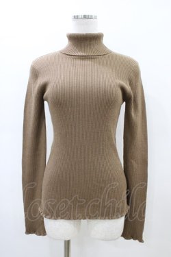 画像1: LIZ LISA / タートルネックニット Free ブラウン H-26-02-19-1057-LO-TO-NS-ZH