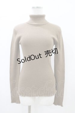 画像1: LIZ LISA / タートルネックニット Free ブラウン H-26-02-19-1057-LO-TO-NS-ZH