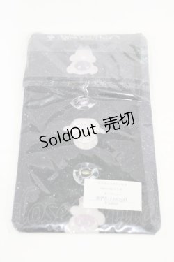 画像2: Royal Princess Alice / スペイシープリンセス beco+81コラボ オーバーニー  ブラック H-26-02-19-1008-LO-ZA-NS-ZH