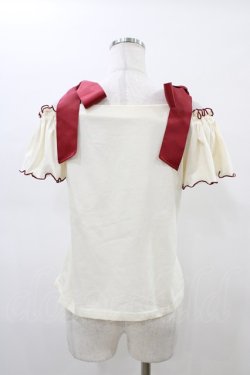 画像2: LIZ LISA / 肩リボントップス Free アイボリー H-26-02-19-1060-LO-TO-NS-ZH