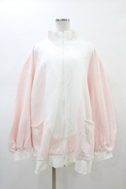 画像1: LOLITAその他 / satoi/ヨーク切替パーカー Free ピンク H-26-02-19-1061-LO-TO-NS-ZH