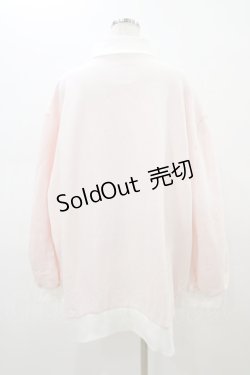 画像2: LOLITAその他 / satoi/ヨーク切替パーカー Free ピンク H-26-02-19-1061-LO-TO-NS-ZH