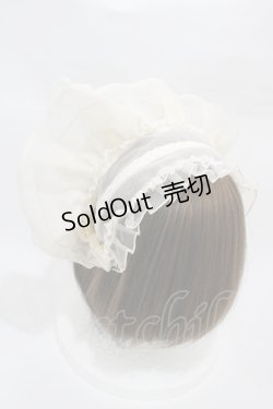 画像2: Angelic Pretty / Fantasicブリム付カチューシャ  アイボリー H-26-02-19-1001-AP-AC-NS-ZH