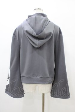 画像2: Pal elfy / フレア袖ジャージ Free グレー H-26-02-19-1063-0-TO-NS-ZH