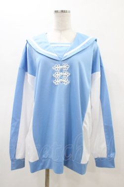 画像1: FLC / プルオーバー(ぬた。) L サックス H-26-02-19-1064-LO-TO-NS-ZH