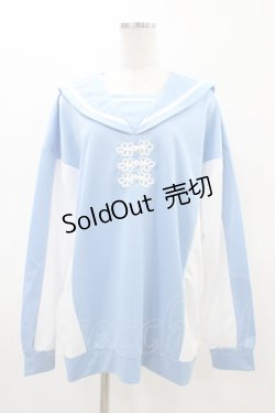 画像1: FLC / プルオーバー(ぬた。) L サックス H-26-02-19-1064-LO-TO-NS-ZH