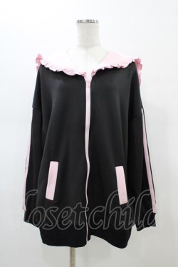 画像1: Ank Rouge / ジャージセーラーパーカー M ブラック H-26-02-19-1065-CA-TO-NS-ZH