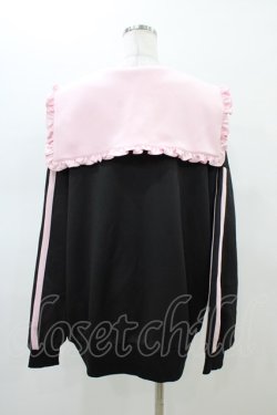 画像2: Ank Rouge / ジャージセーラーパーカー M ブラック H-26-02-19-1065-CA-TO-NS-ZH