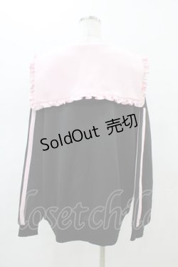 画像2: Ank Rouge / ジャージセーラーパーカー M ブラック H-26-02-19-1065-CA-TO-NS-ZH