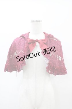 画像1: ALICE and the PIRATES / Le Petit Chaperon rouge〜黒い森の乙女〜柄ケープ Free レッド H-26-02-19-1066-PA-JA-NS-ZH