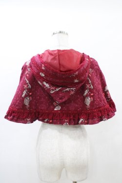 画像2: ALICE and the PIRATES / Le Petit Chaperon rouge〜黒い森の乙女〜柄ケープ Free レッド H-26-02-19-1066-PA-JA-NS-ZH