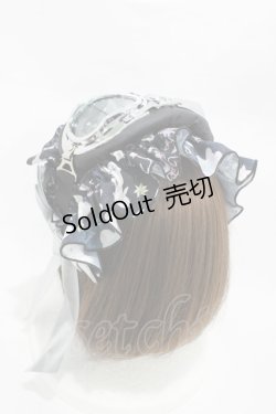 画像2: Royal Princess Alice / スペイシープリンセス beco+81コラボ ゴーグル付きヘッドドレス  ブラック H-26-02-19-1002-LO-AC-NS-ZH