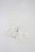 Mary Magdalene / リボン付レースカフス・ロング  オフホワイト H-26-02-19-1023-CL-ZA-NS-ZH