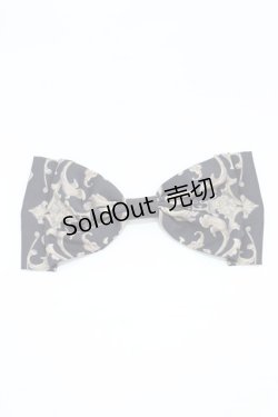 画像1: Enchantlic Enchantilly / Happy Violet Bird柄リボンブローチ  ブラック H-26-02-19-1025-LO-ZA-NS-ZH