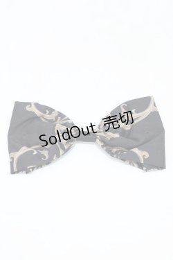 画像2: Enchantlic Enchantilly / Happy Violet Bird柄リボンブローチ  ブラック H-26-02-19-1025-LO-ZA-NS-ZH