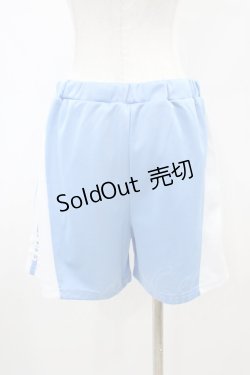 画像2: FLC / ショートパンツ+レッグカバーセット(ぬた。) L サックス H-26-02-19-1027-LO-PA-NS-ZH