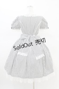 画像2: Angelic Pretty / Fancy Stripeワンピース Free ブラック H-26-02-19-1029-AP-OP-NS-ZH