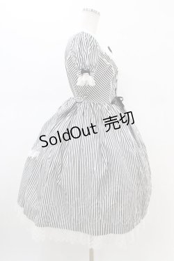 画像3: Angelic Pretty / Fancy Stripeワンピース Free ブラック H-26-02-19-1029-AP-OP-NS-ZH