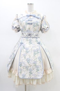 画像1: Hoshibako Works / 彩花磁 ショートワンピース L サックス H-26-02-19-1030-LO-OP-NS-ZH