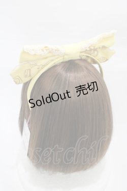 画像2: Angelic Pretty / Honey Cakeカチューシャ  イエロー H-26-02-19-1003-AP-AC-NS-ZH