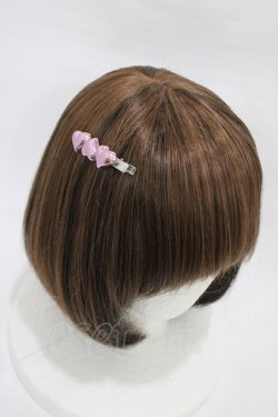 画像1: Jamie エーエヌケー / ハート3つクリップ  ピンク H-26-02-19-1004-LO-AC-NS-ZH