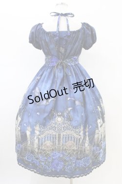 画像2: Enchantlic Enchantilly / 幻影薔薇城〜コウモリ公爵からの招待状〜ワンピース Free 青い夜 H-26-02-19-1033-LO-OP-NS-ZH
