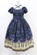 画像1: Enchantlic Enchantilly / アンティークエレガンスピアノワンピース Free ブラック/ブルー H-26-02-19-1034-LO-OP-NS-ZH (1)