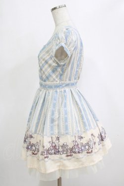 画像2: Secret Honey / パフスリーブワンピース(アリス) Free サックス H-26-02-20-024-CA-OP-NS-ZH