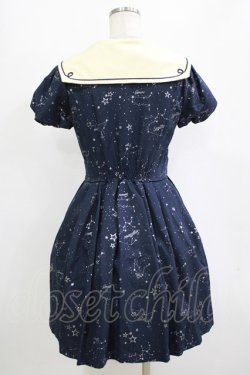 画像3: Secret Honey / 星座柄セーラーワンピース Free ネイビー H-26-02-20-027-CA-OP-NS-ZH