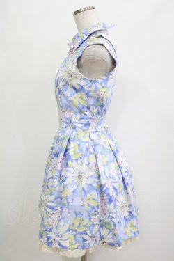 画像2: LIZ LISA / 花柄ワンピース Free ブルー H-26-02-20-033-LO-TO-NS-ZH