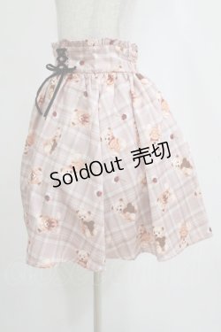 画像2: Ank Rouge / スウィートテディスカート M ブラウン H-26-02-20-036-CA-SK-NS-ZH