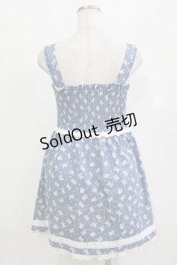 画像3: Ank Rouge / 花柄ワンピース Free ブルー H-26-02-20-039-CA-OP-NS-ZH