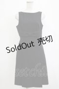 JESUS DIAMANTE / 令嬢ワンピース 40 ブラック H-26-02-20-040-JE-OP-NS-ZH