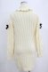 画像3: Ank Rouge / 肩開きニットワンピース M アイボリー H-26-02-20-044-CA-OP-NS-ZH (3)