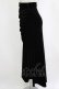 画像2: LOLITAその他 / LVEU./Shirring velour mermaid skirt Free ブラック H-26-02-20-045-LO-SK-NS-ZH (2)