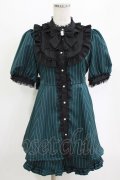 NOEMIE / ゴシックヨークフリルセットアップ M グリーン H-26-02-20-046-LO-OP-NS-ZH