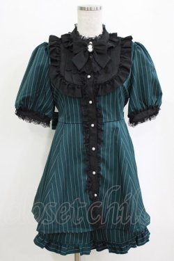 画像1: NOEMIE / ゴシックヨークフリルセットアップ M グリーン H-26-02-20-046-LO-OP-NS-ZH