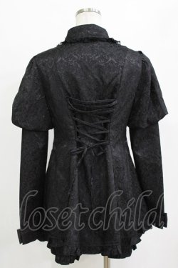 画像3: Ank Rouge / リボンジャガードセットアップ M ブラック H-26-02-20-047-CA-OP-NS-ZH