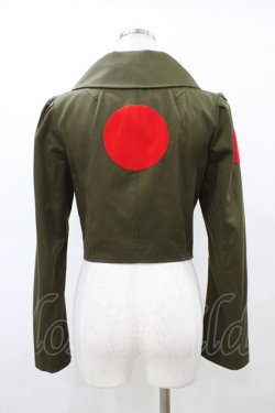 画像2: ZOESTYLES / ドラキュラ番長ショートジャケット  カーキ H-26-02-20-1033-GO-JA-KB-ZH