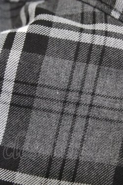 画像3: TRAVAS TOKYO / Furry bear docking check shirts  ベージュ×グレー H-26-02-20-1039-PU-BL-KB-ZH