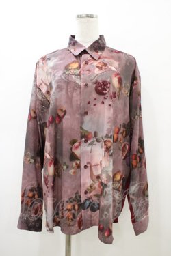 画像1: MILKBOY / MYTHICAL SHIRTS  プラムローズ H-26-02-20-1040-MB-BL-KB-ZH