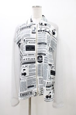 画像1: MILKBOY / CHERRY TALES JACKET  オフ H-26-02-20-1042-MB-JA-KB-ZH