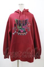 画像1: NieR Clothing / プリントプルパーカー  ボルドー H-26-02-20-1050-PU-TO-KB-ZH (1)
