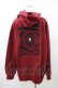 画像2: NieR Clothing / プリントプルパーカー  ボルドー H-26-02-20-1050-PU-TO-KB-ZH (2)