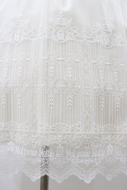 画像5: Moi-meme-Moitie / 燭台エンブレムゲートジャンパースカート  アイボリー×オフホワイト H-26-02-20-1017-MO-OP-KB-ZH