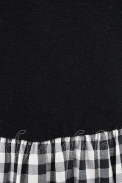 画像3: MILK / ティアードギンガムワンピース  ブラック H-26-02-20-1019-ML-OP-KB-ZH