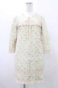 画像1: MILK / Rose teaドレス  グリーン H-26-02-20-1021-ML-OP-AK-ZH