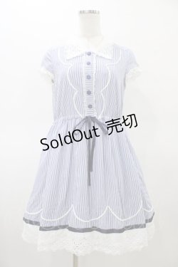 画像1: MILK / マドレーヌドレス  ブルー H-26-02-20-1023-ML-OP-AK-ZH