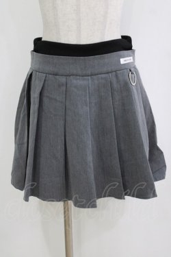 画像1: REDYAZEL / プリーツスカート Free グレー H-26-02-20-048-LO-SK-NS-ZH