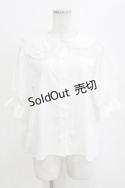 画像1: Alice Mashiro / うさ耳ブラウス M オフ H-26-02-20-052-PU-BL-NS-ZH